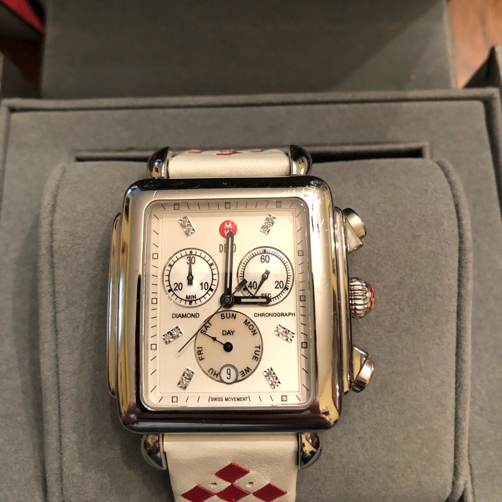 Michele Deco XL watch